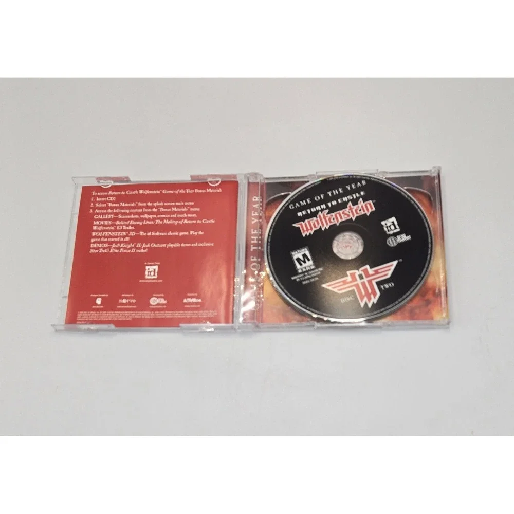 Return to Castle Wolfenstein: Game of the Year (PC, 2002) COMPLETE